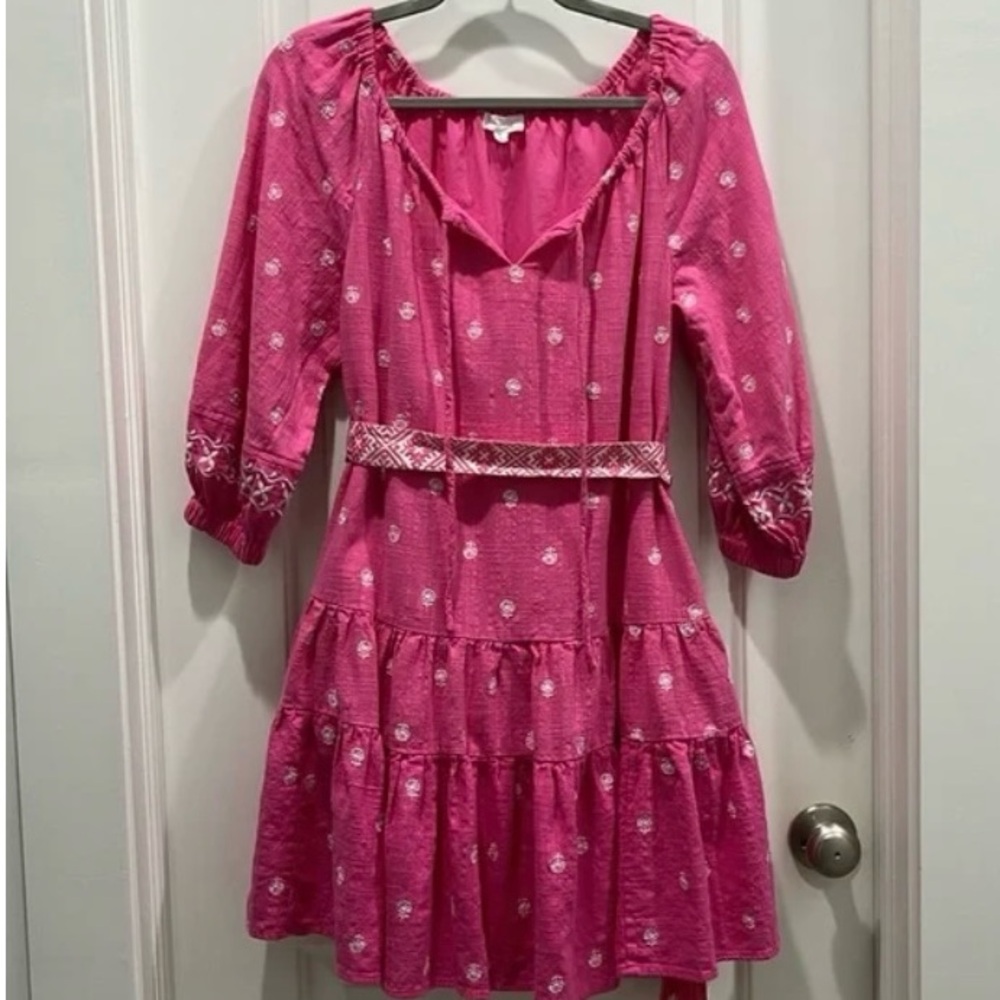 A loves A boho embroidered dress